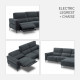 VIOLET 3 Seat Electric Recliner L-Shape Sofa L240-280 VIOLET 3 Seat Electric Recliner L-Shape Sofa L240-280